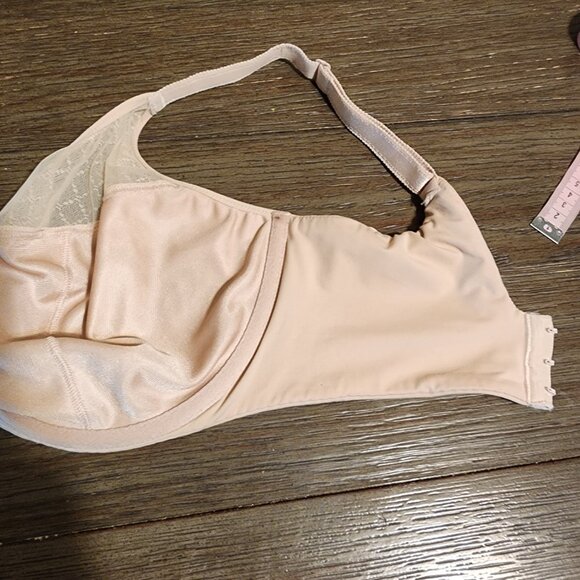 Chantelle Norah Chic Underwire Bra Nude Rose 36DDDD - Picture 6 of 9